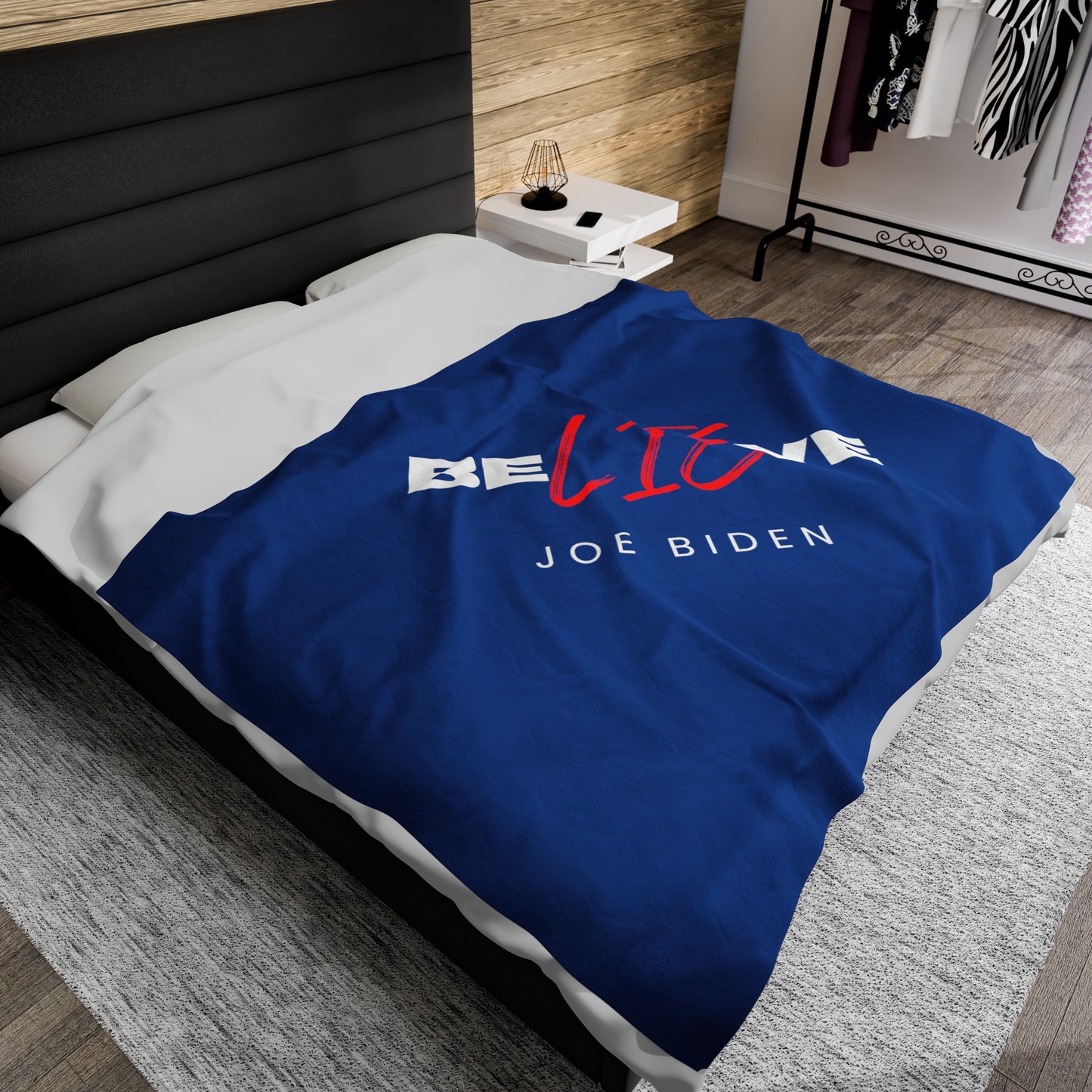 BeLIEve Joe Biden Plush Blanket